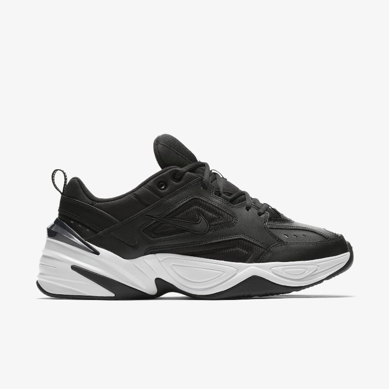 Nike m2k tekno deals trainers black black white